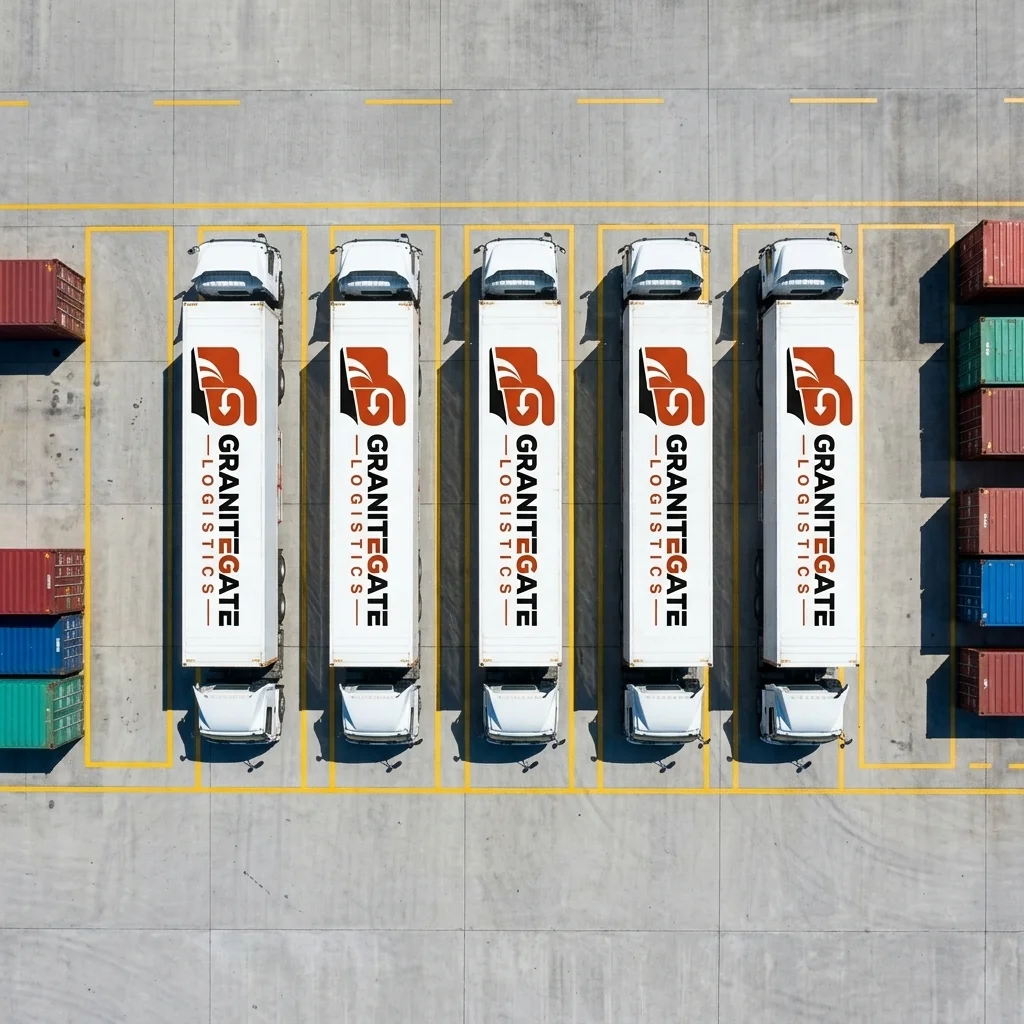 Granite Gate Logistics truck fleet — vehicle import process overview